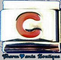 Lettre C rouge
