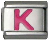 Lettre K rose 2