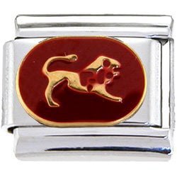 Signe du zodiaque - Rouge - Lion