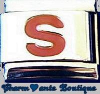 Lettre S rouge